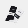 Embroidered socks doublepack