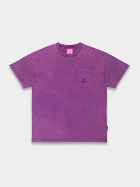 OFUR - Classic Pocket T-shirt Purple