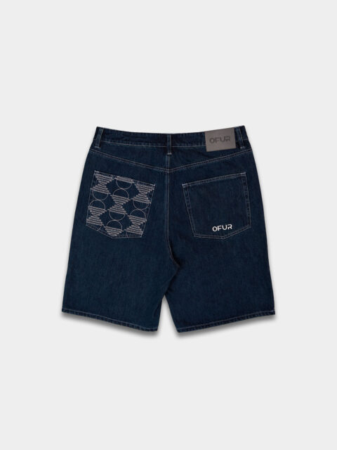 OFUR - Endless Sunrise George Short Denim Blue
