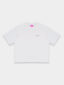 Script Cropped T-shirt