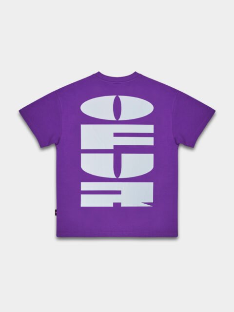 OFUR - Chunky Type T-shirt Purple