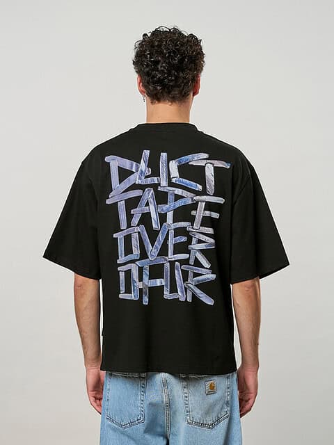 Duct Tape Cropped T-shirt