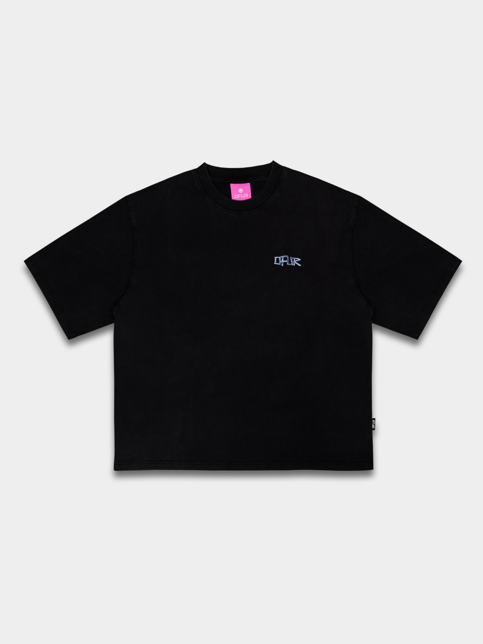 OFUR_FW25_DUCT_TAPE_CROPPED_TSHIRT_FLATLAY_FRONT_1