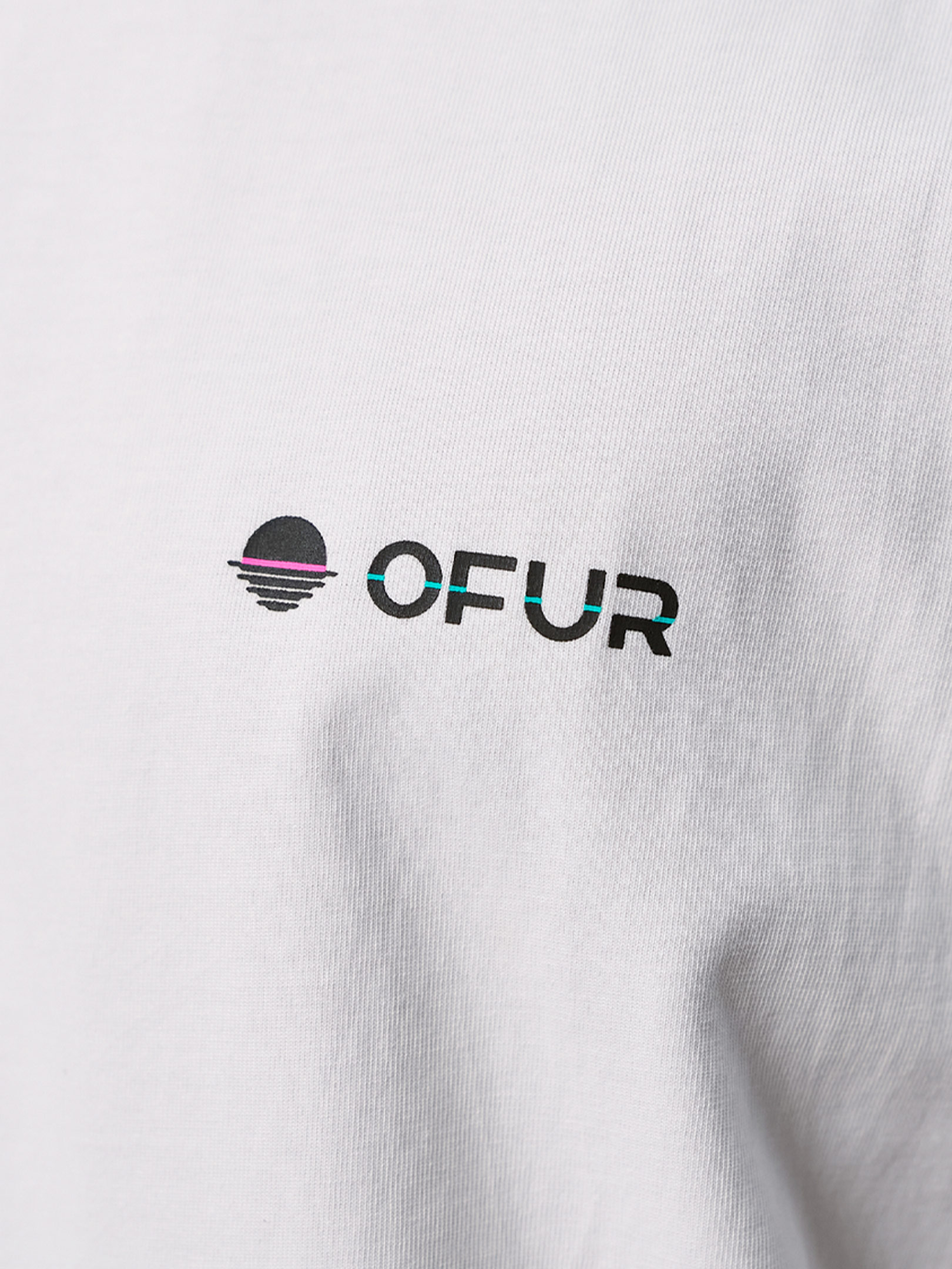 OFUR_FW25_GLITCHED_ORIGINAL_TSHIRT_CLOSE_UP_FRONT_1