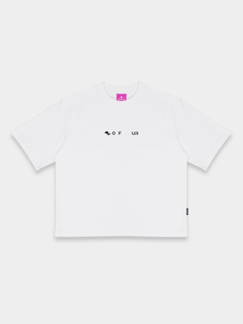 OFUR - Kerning Cropped T-shirt White