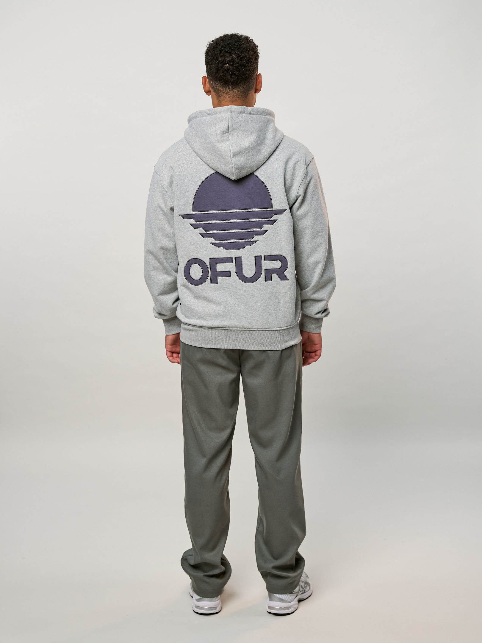 OFUR_FW25_RISE_APPLIQUE_ZIP_HOODIE_FULL_BODY_BACK_1