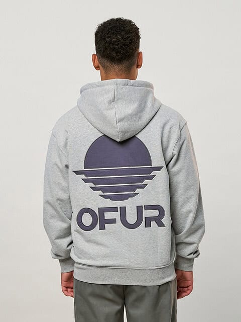Rise Applique Zip Hoodie