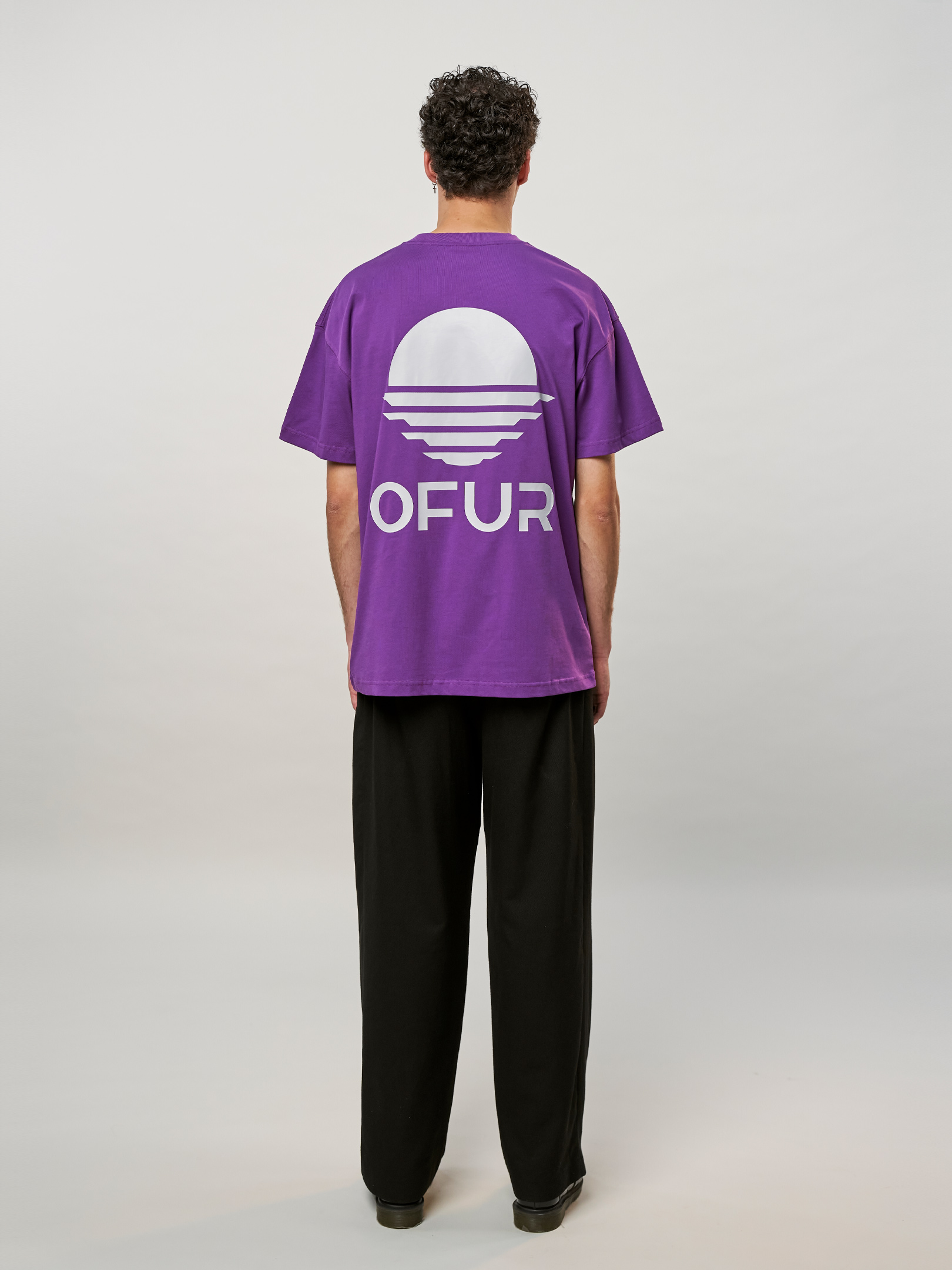 OFUR_FW25_RISE_PURPLE_ORIGINAL_TSHIRT_FULL_BODY_BACK_1