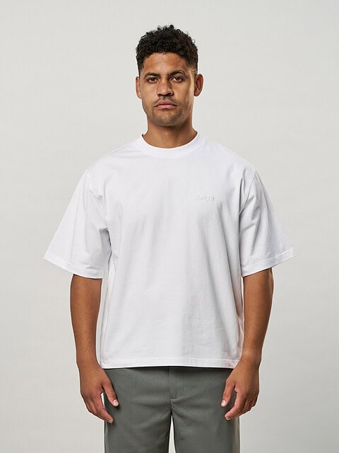 Script Cropped T-shirt