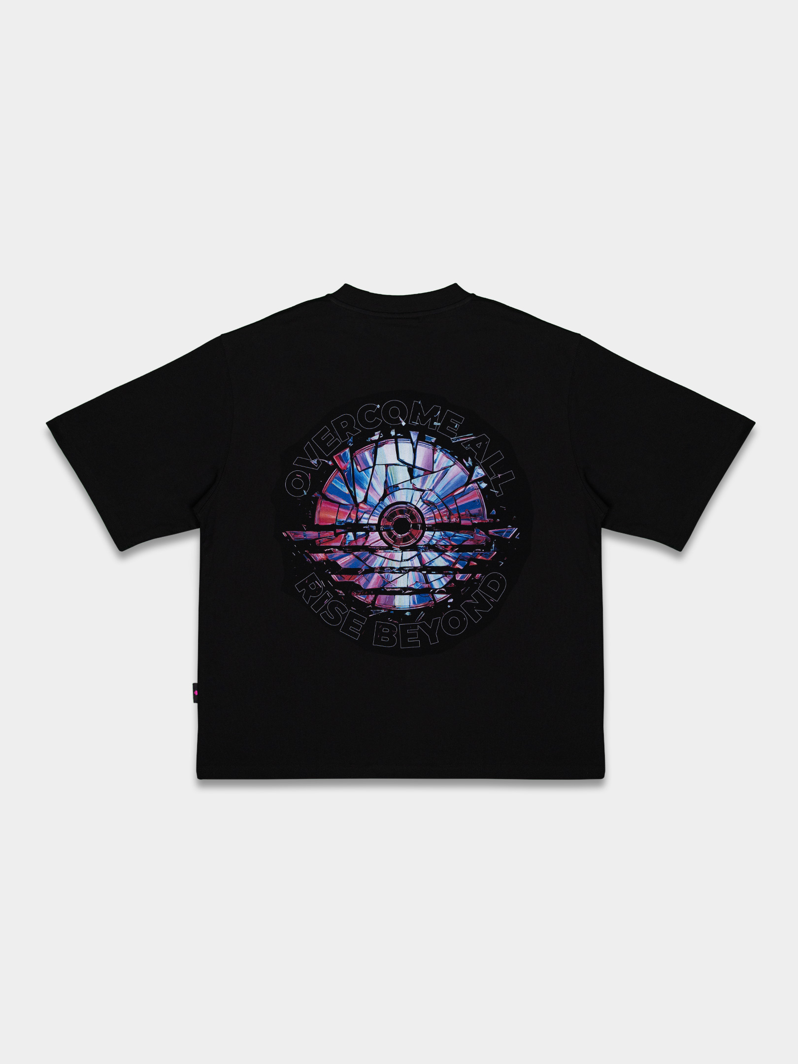 OFUR_SS26_BROKEN_CD_CROPPED_TSHIRT_BLACK_FLATLAY_BACK_1