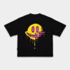 Dripping Smiley Cropped T-Shirt