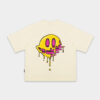 Dripping Smiley Cropped T-Shirt