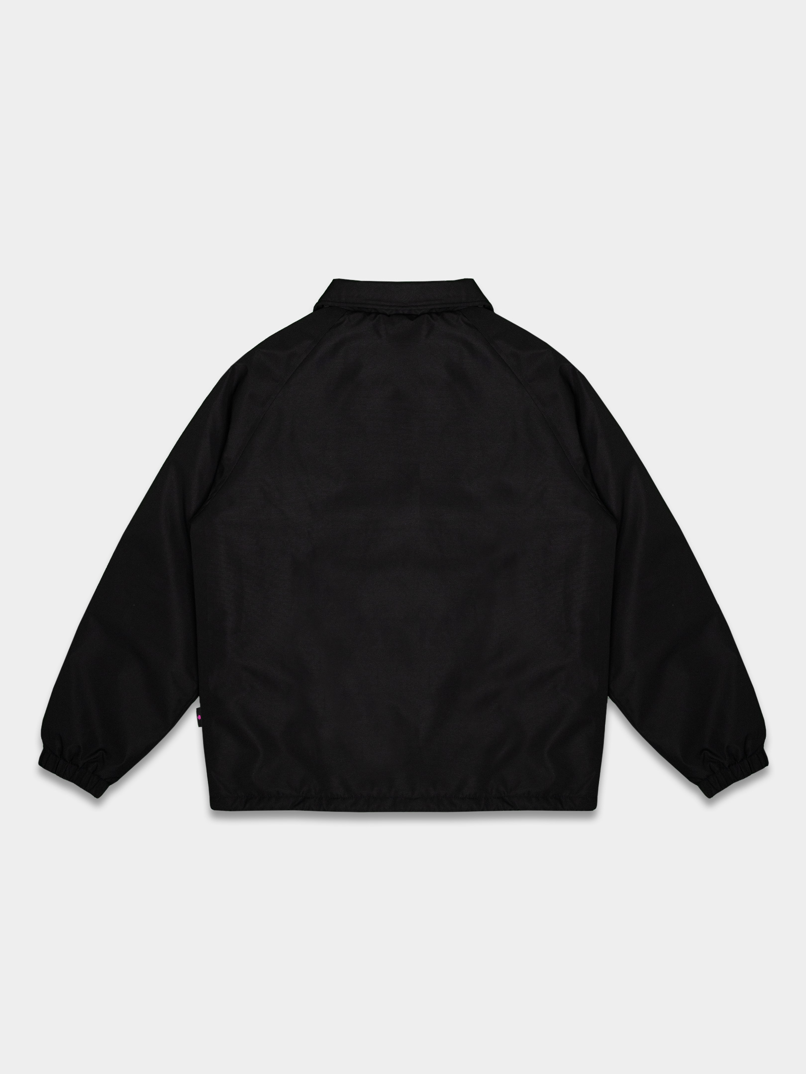 OFUR_SS26_ORIGINAL_COACH_JACKET_BLACK_FLATLAY_BACK_1