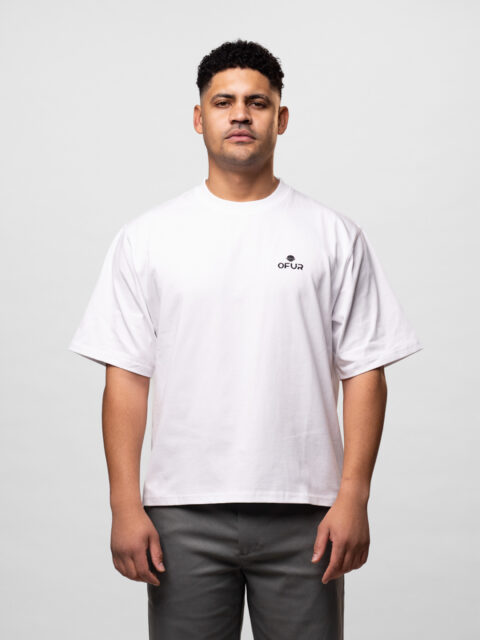 OFUR - Original Cropped T-Shirt White