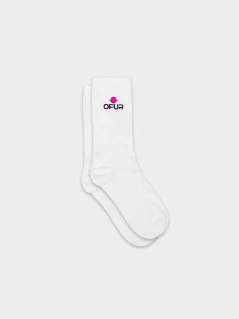 OFUR - Original Magenta Socks White