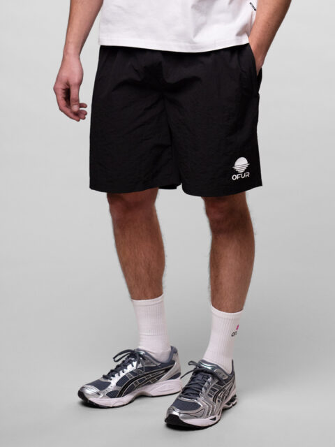OFUR - Original White Shorts Black