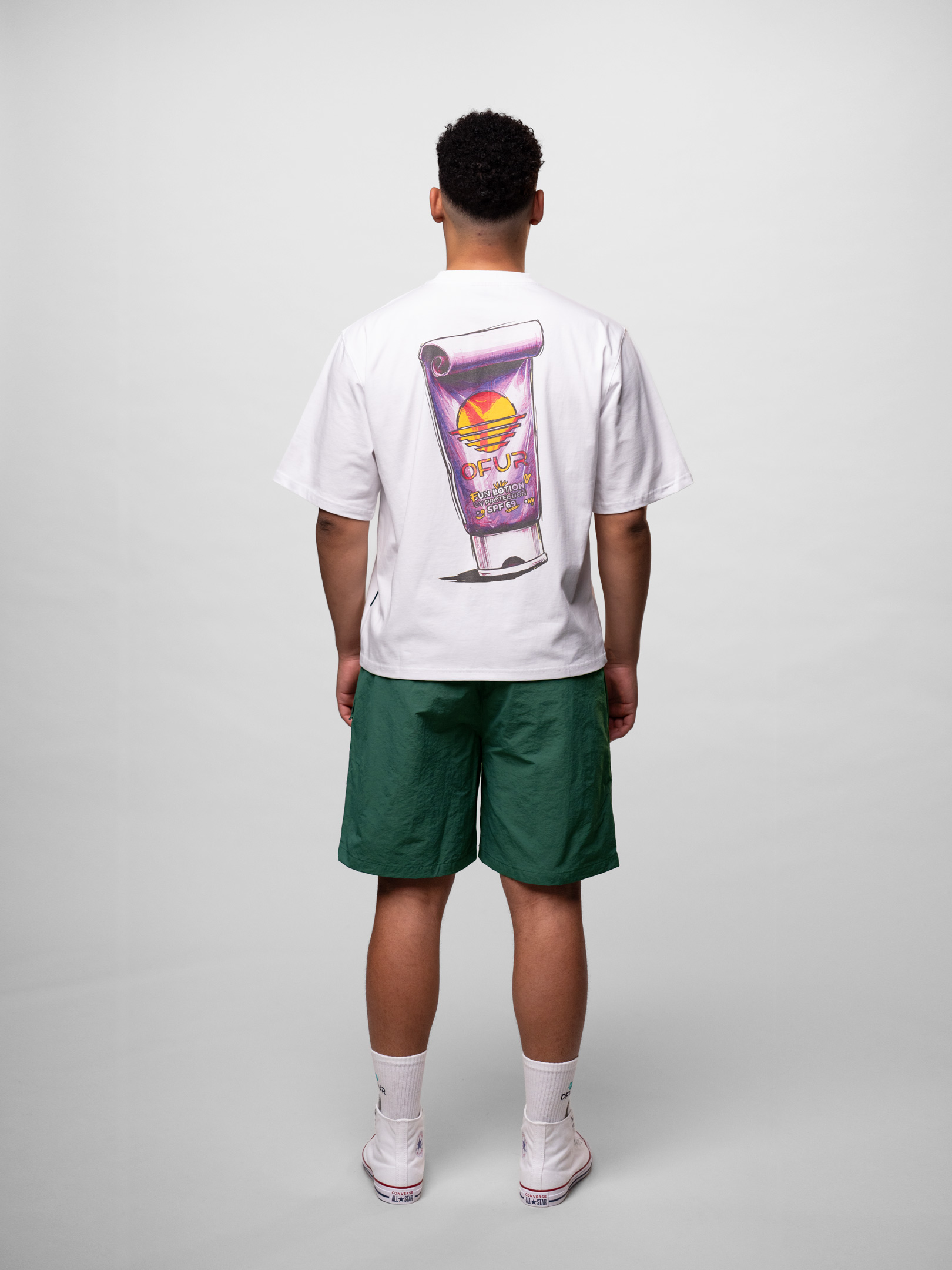 OFUR_SS26_ORIGINAL_SHORTS_GREEN_FULL_BODY_BACK_1