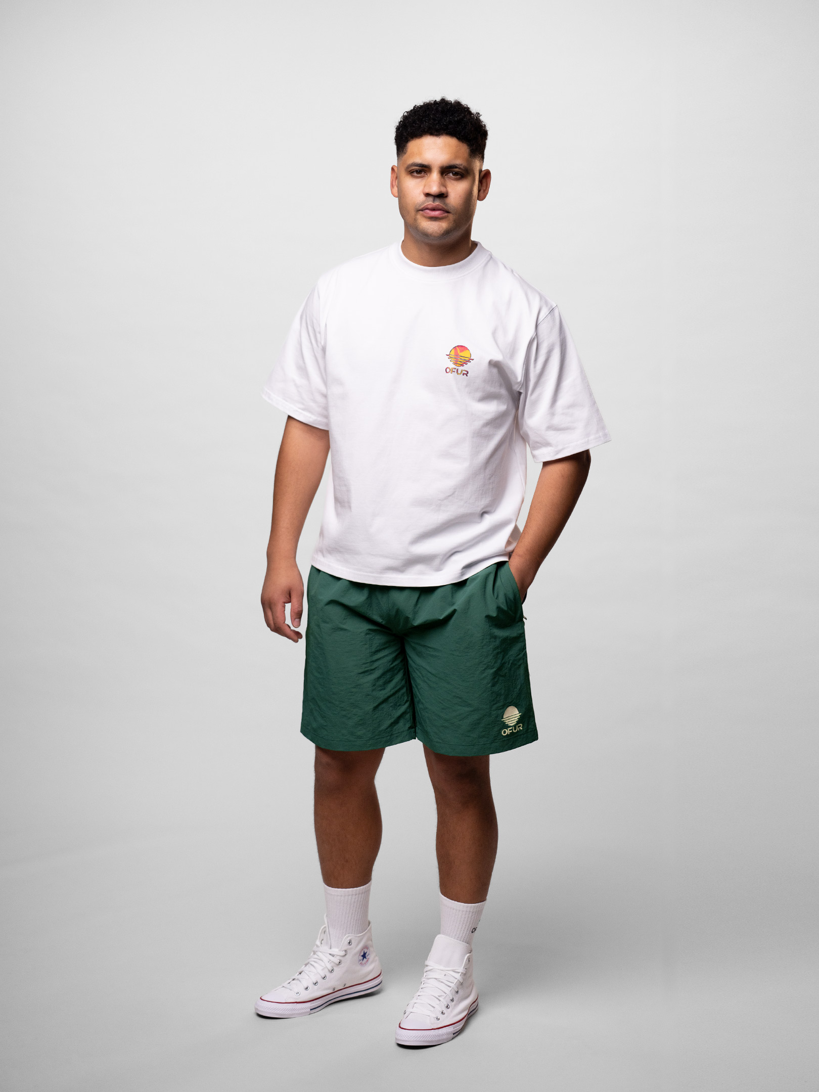 OFUR_SS26_ORIGINAL_SHORTS_GREEN_FULL_BODY_SIDE_1