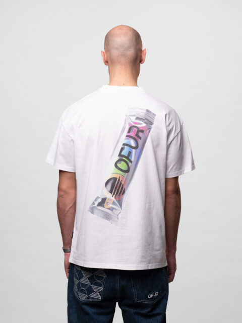 OFUR - Shiny Popsicle T-Shirt White