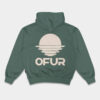 Rise Beige Applique Hoodie