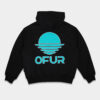 Rise Turqoise Applique Hoodie