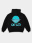 Rise Turqoise Applique Hoodie