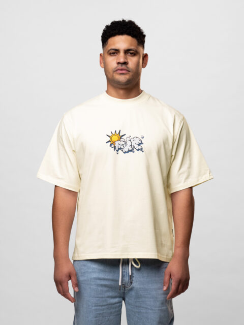 OFUR - The Clouds T-Shirt Off-White