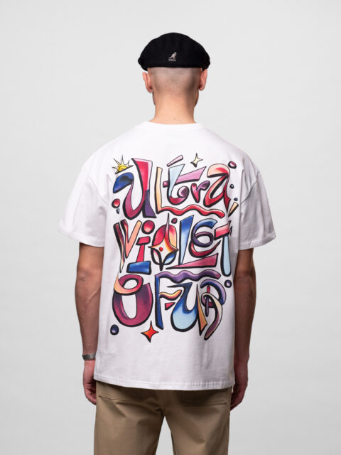 OFUR - Ultraviolet T-Shirt White