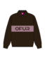 Dusty Rose Bar Cropped Button Sweater