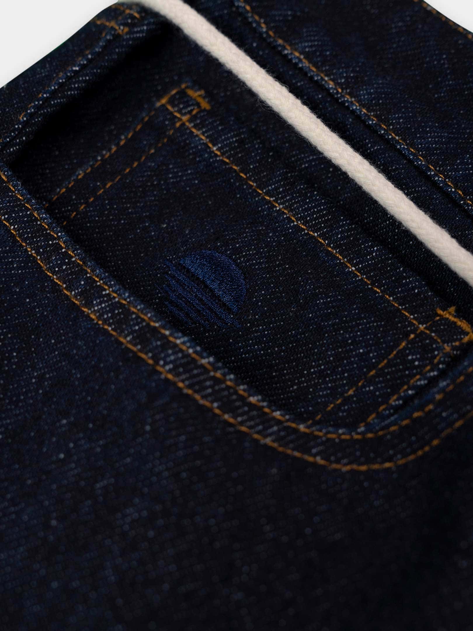 OFUR_FW26_ENDLESS_SUNRISE_JEANS_DARK_BLUE_FLATLAY_DETAIL_1