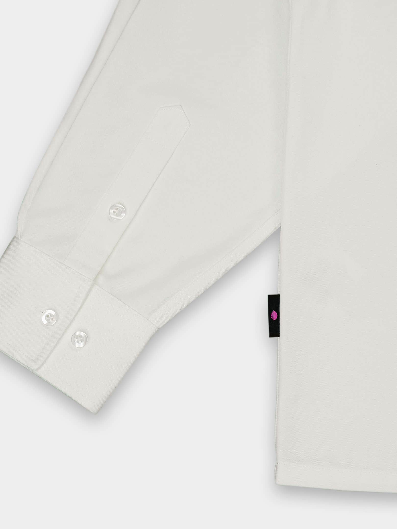 OFUR_FW26_ORIGINAL_SHIRT_LONG_SLEEVE_WHITE_FLATLAY_DETAIL_2