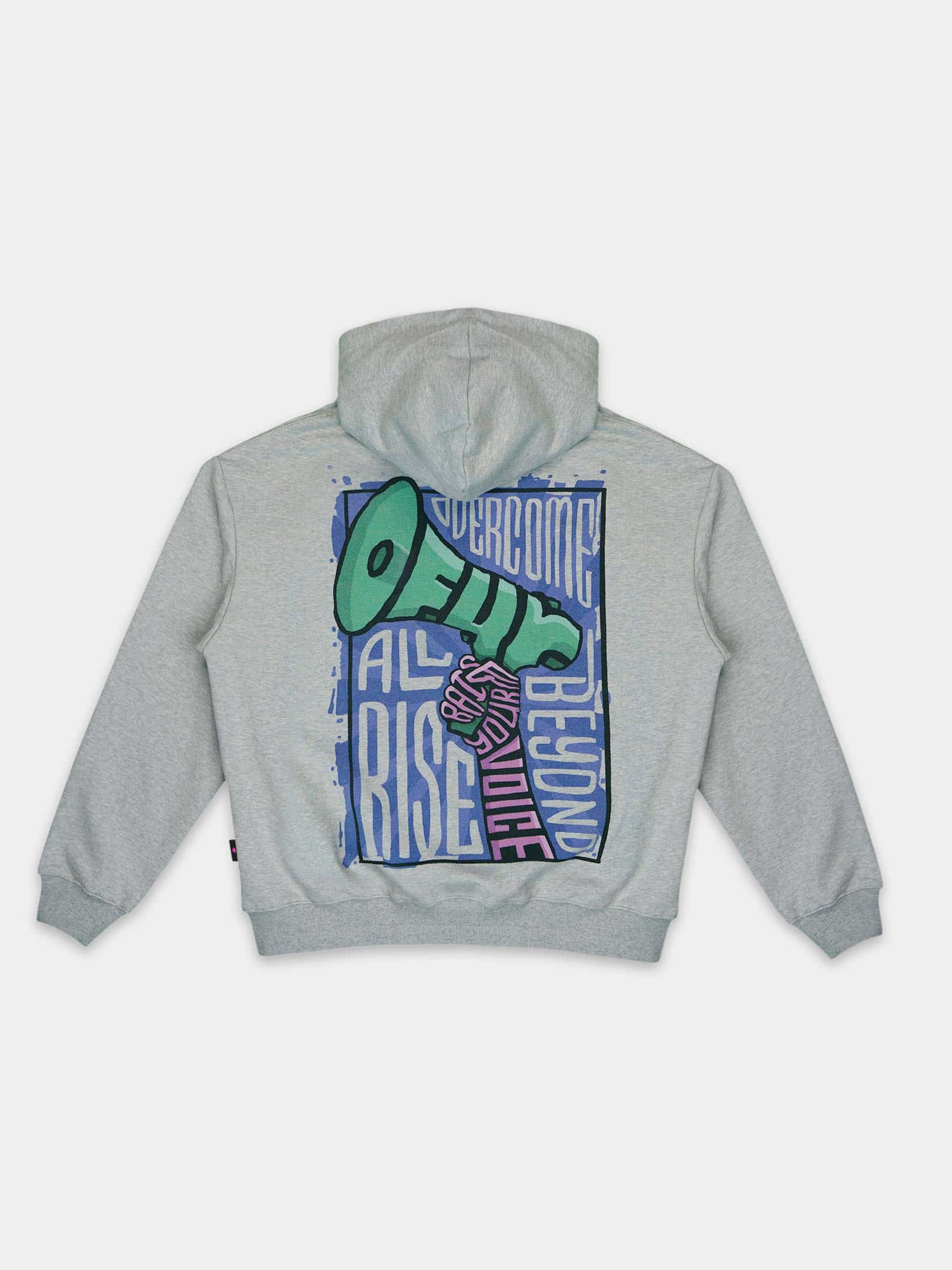 OFUR_FW26_RAISE_YOUR_VOICE_HOODIE_HEATHER_GREY_FLATLAY_BACK_1
