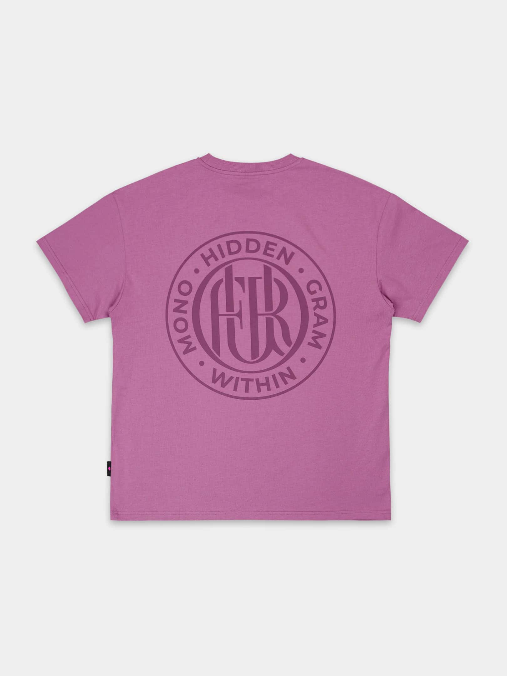 OFUR_FW26_HIDDEN_WITH_MONOGRAM_TSHIRT_DUSTY_ROSE_FLATLAY_BACK_1