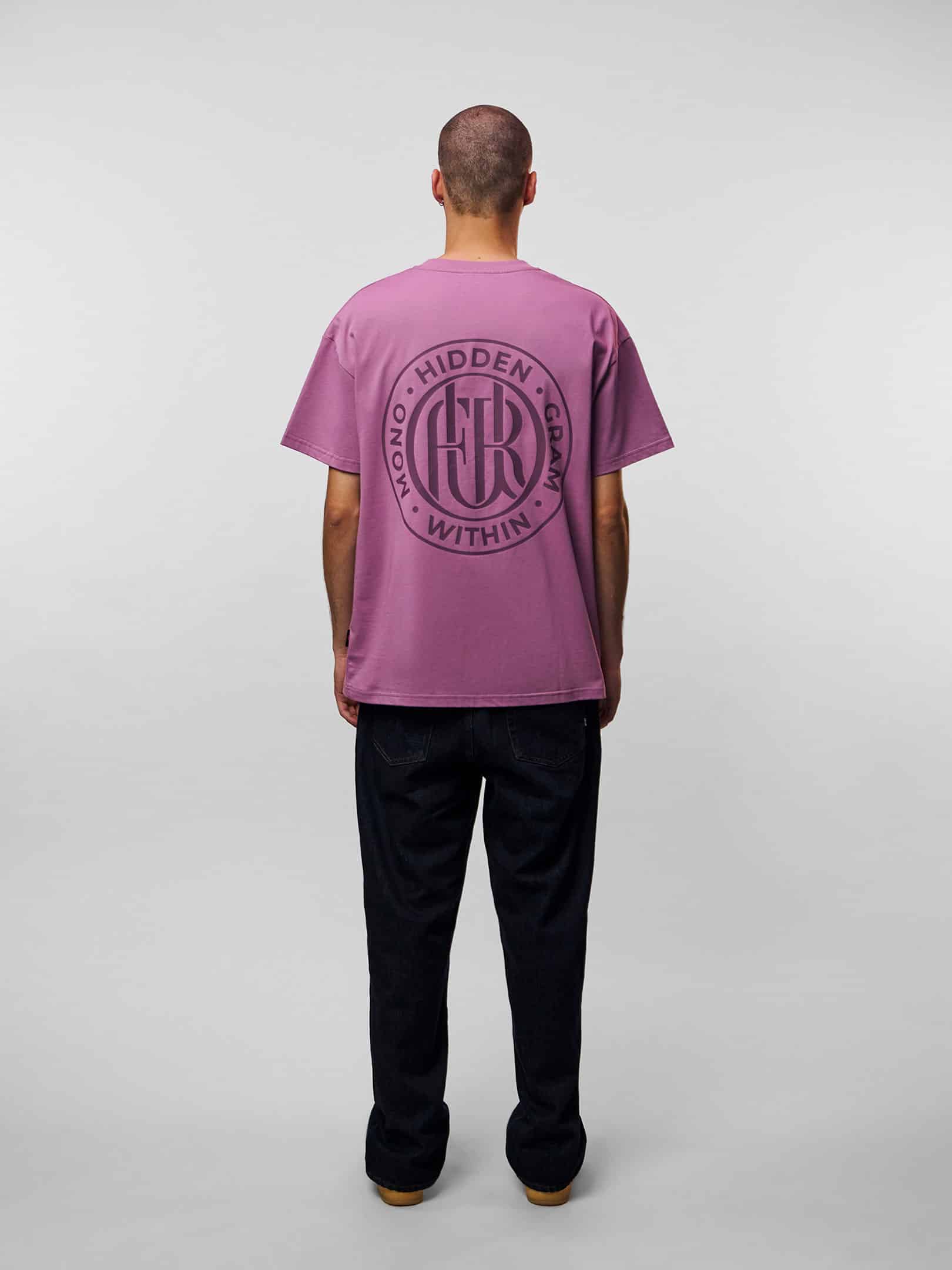 OFUR_FW26_HIDDEN_WITH_MONOGRAM_TSHIRT_DUSTY_ROSE_FULL_BODY_BACK_1