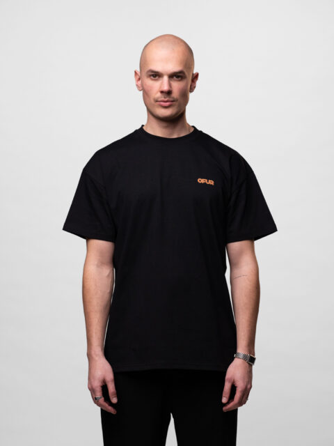 OFUR - Fatness Orange T-Shirt Black